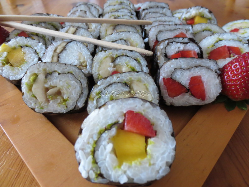 Sushi owocowe